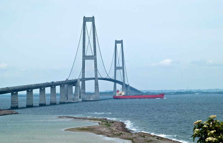 storebaelt brücke maut euro live