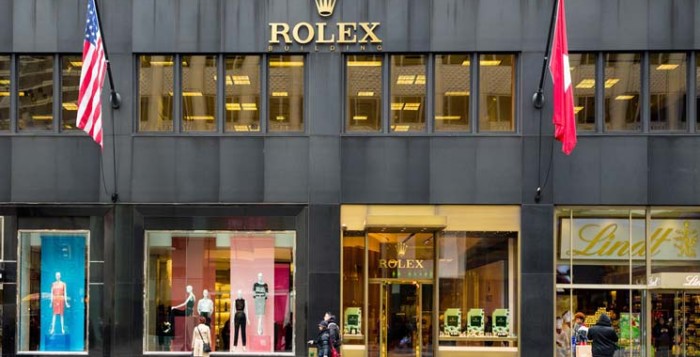 Shopping in der 5th Avenue in New York