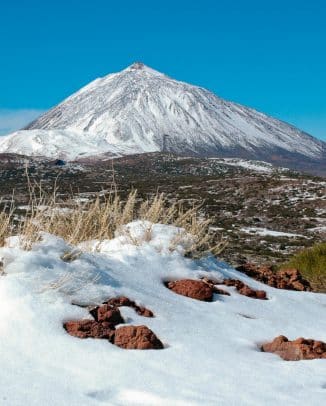 Pico del Teide, der höchste Berg in Spanien, Teneriffa, Kanarische Inseln