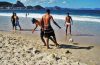 Brasilianisch Fußball Copacabana Rio