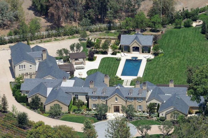 Die Luxusvilla von Kim Kardashian und Kanye West in den Hidden Hills (Los Angeles)