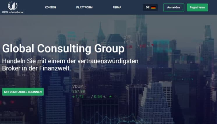 GCG International Review - Essentielle Fragen zum Broker
