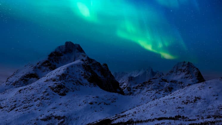 Nordlichter schauen in Norwegen