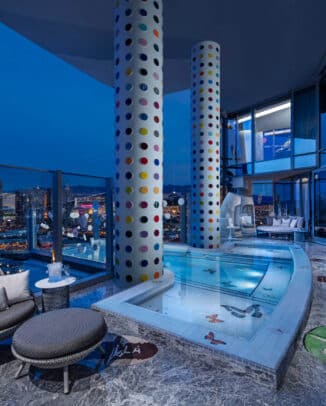 Empathy Suite im Palms Casino Resort designt bei Damien Hirst