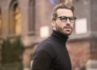 Moderne Herrenbrille: Stilvoller Akzent für den selbstbewussten Mann