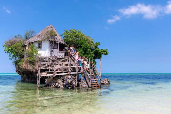 Exklusiver Urlaub auf Sansibar – Restaurant The Rock