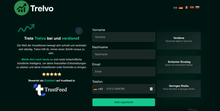 Trelvo Website