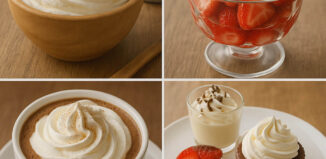 Kreative Dessertideen: So verleihen Sie Schlagsahne luxuriösen Geschmack
