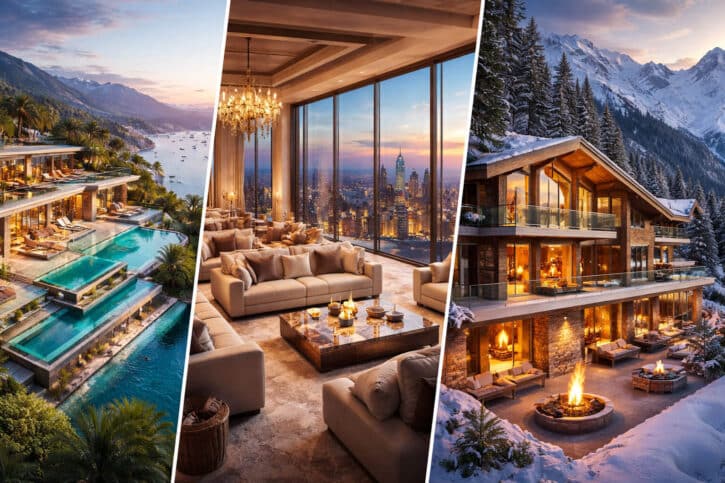 Luxusimmobilien und Architektur – Einblicke in die spektakulärsten Wohnträume der Welt