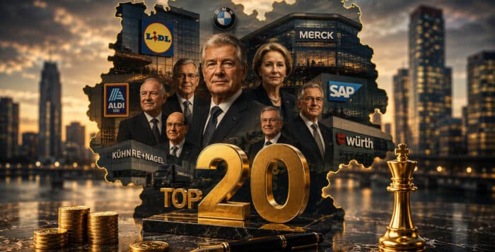 Die reichsten Deutschen 2026: Die Top 20 Liste