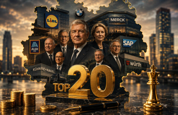 Die reichsten Deutschen 2026: Die Top 20 Liste