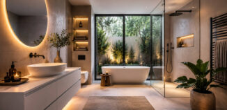 Das luxuriöse Badezimmer – wenn Design, Ruhe und Komfort zusammenfinden Das luxuriöse Badezimmer – wenn Design, Ruhe und Komfort zusammenfinden